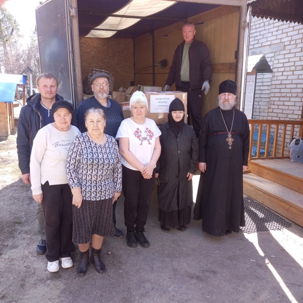 Партию гуманитарной помощи в Звериноголовский округ направила Шадринская епархия.