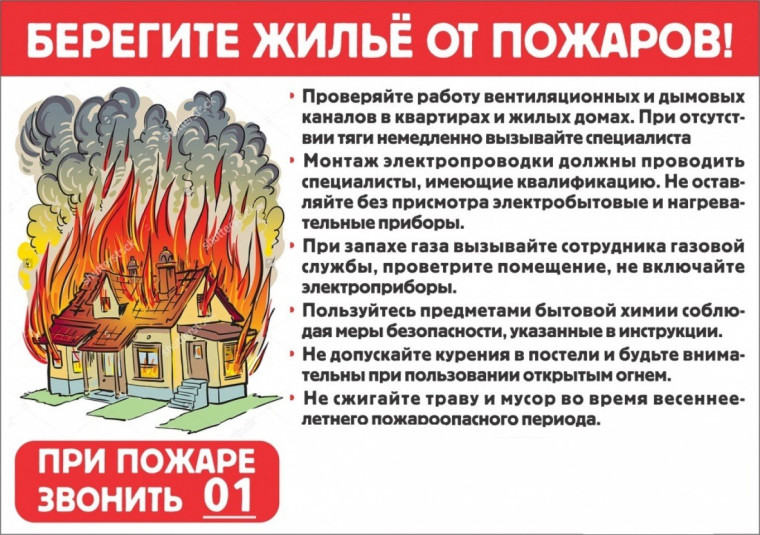 Берегите жилье от пожаров!.